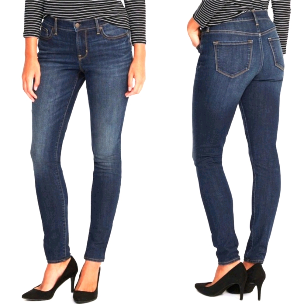 Old Navy Curvy Skinny Golden Gate Skinny Jeans 4